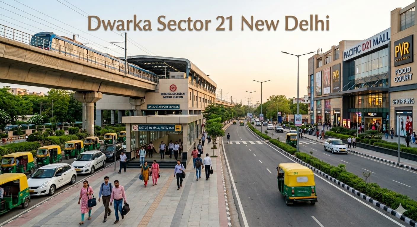Dwarka Sector 21 Delhi Guide: Metro, Mall, Cinema and Travel Tips