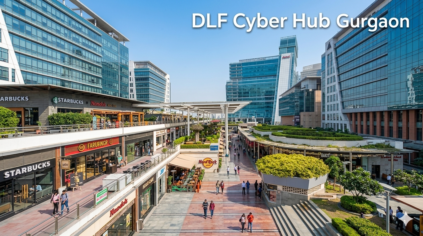 DLF Cyber Hub Gurgaon: Restaurants, Nightlife, Offices & Location Guide