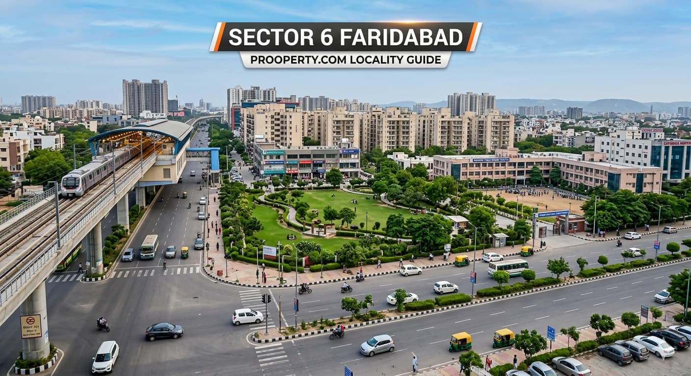 Sector 6 Faridabad Complete Locality Profile and Amenities
