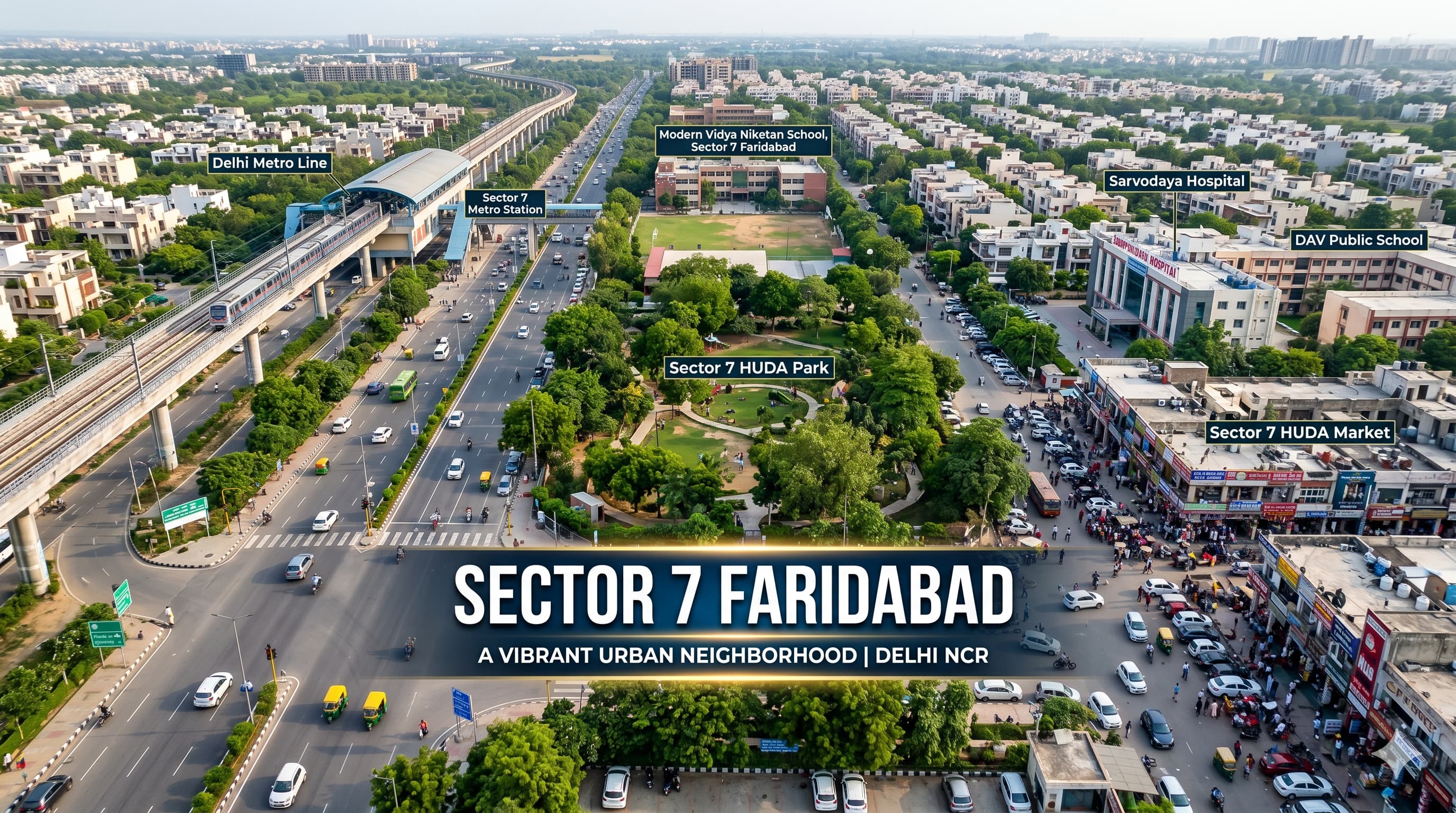 Sector 7 Faridabad Echoes a Calm Urban Living Flow