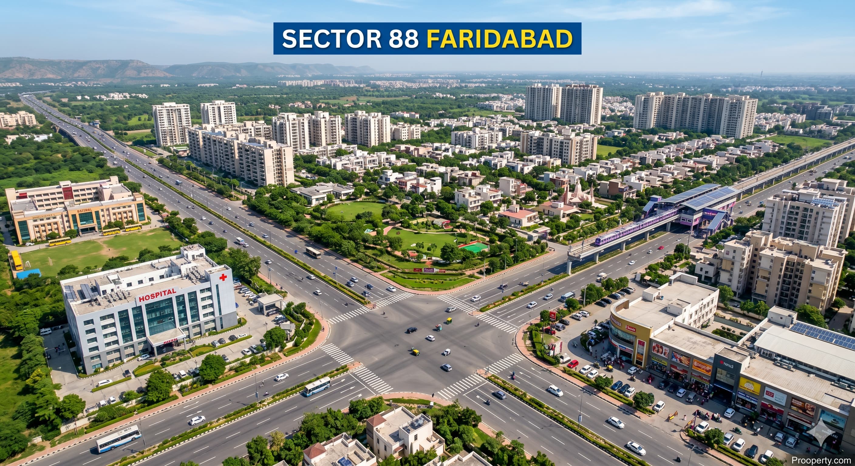 Sector 88 Faridabad Complete Area Overview