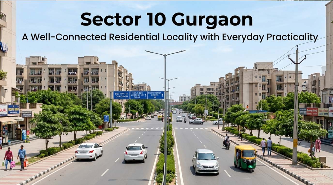 Sector 10 Gurgaon: A Well-Connected Residential Locality with Everyday Practicality
