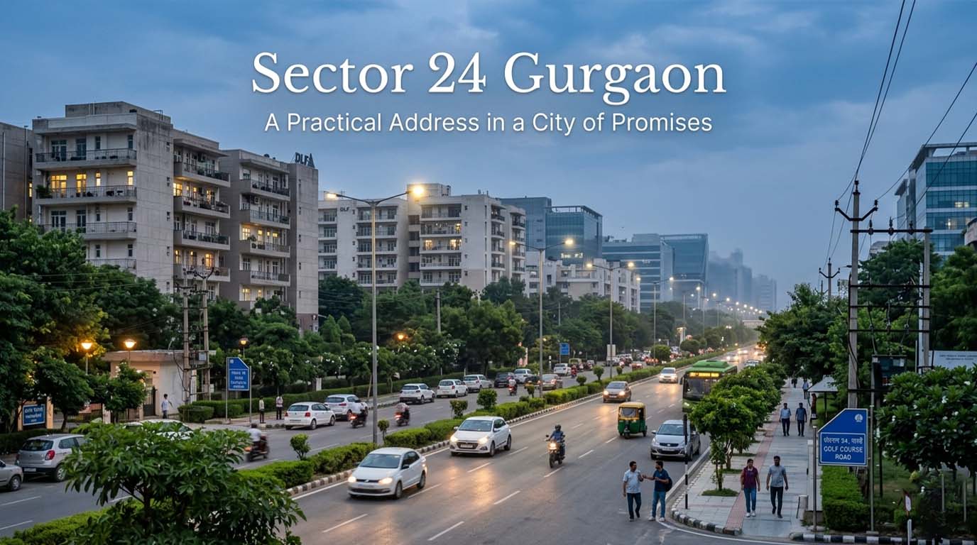 Sector 24 Gurgaon: A Practical Address in a City of Promises