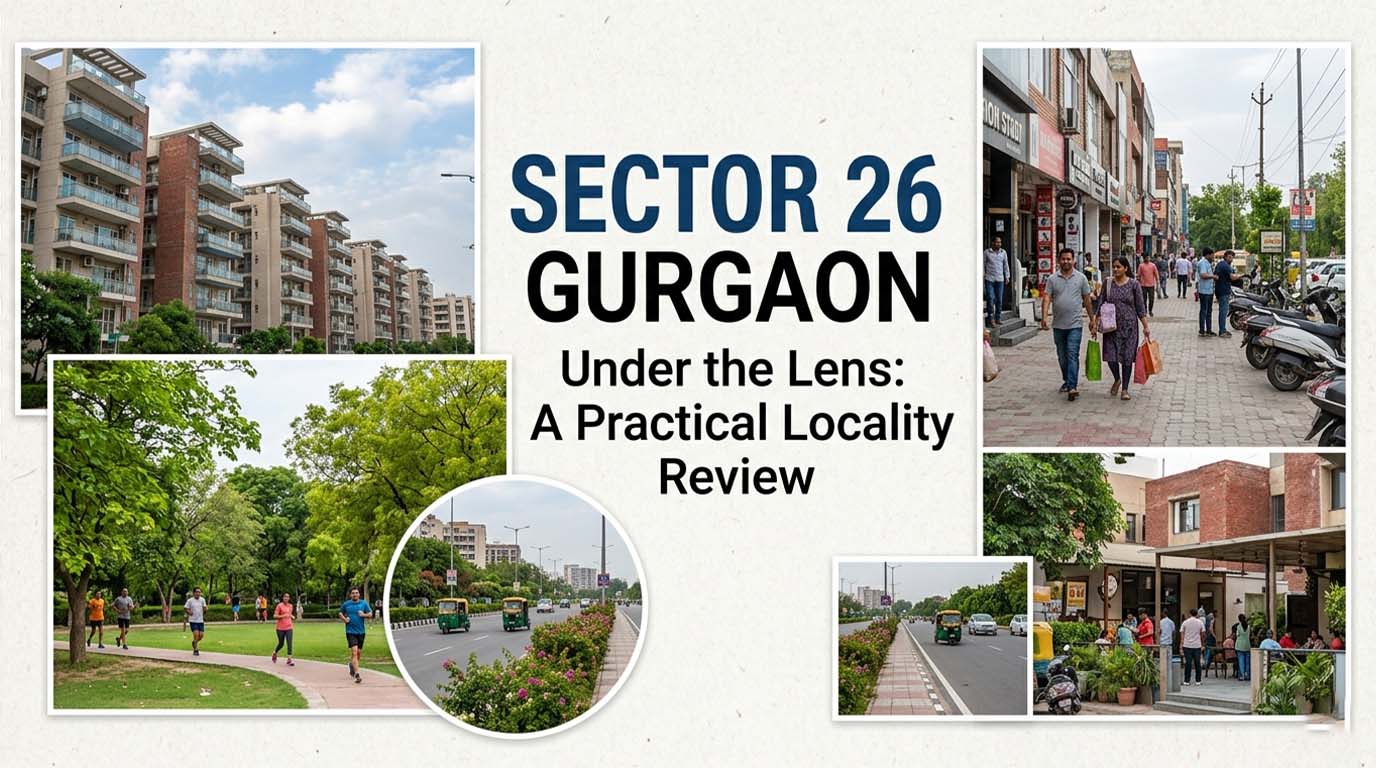 Sector 26 Gurgaon Under the Lens: A Practical Locality Review