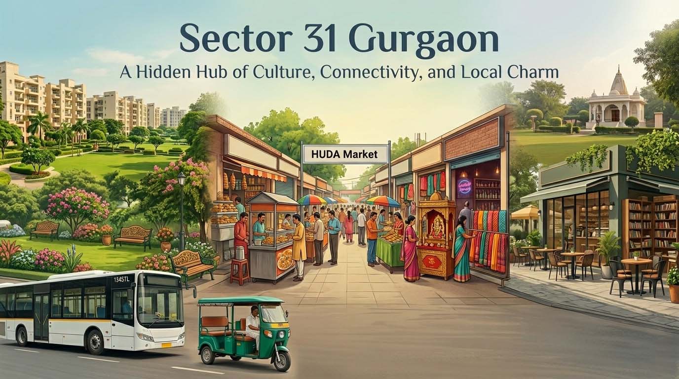 Sector 31 Gurgaon: A Hidden Hub of Culture, Connectivity, and Local Charm