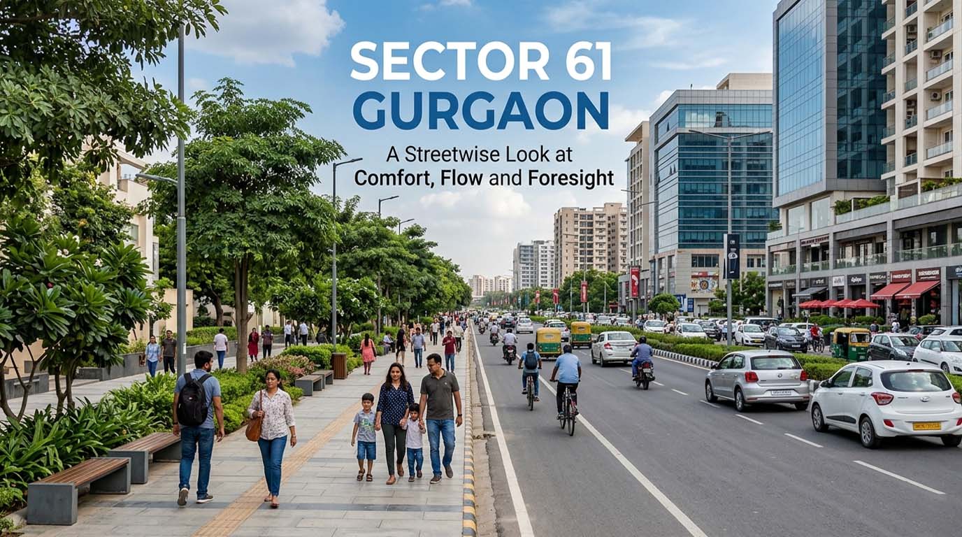 Sector 61 Gurgaon: A Streetwise Look at Comfort, Flow and Foresight